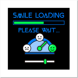 Funny Face Smile Design for happy people.Always smiling. Posters and Art